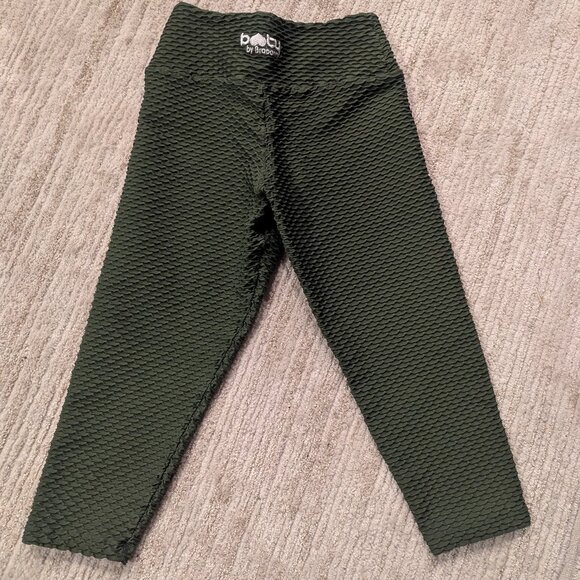 Booty by Brabants Croco Skin Leggings in Chrome Agave-One Size - Picture 1 of 5